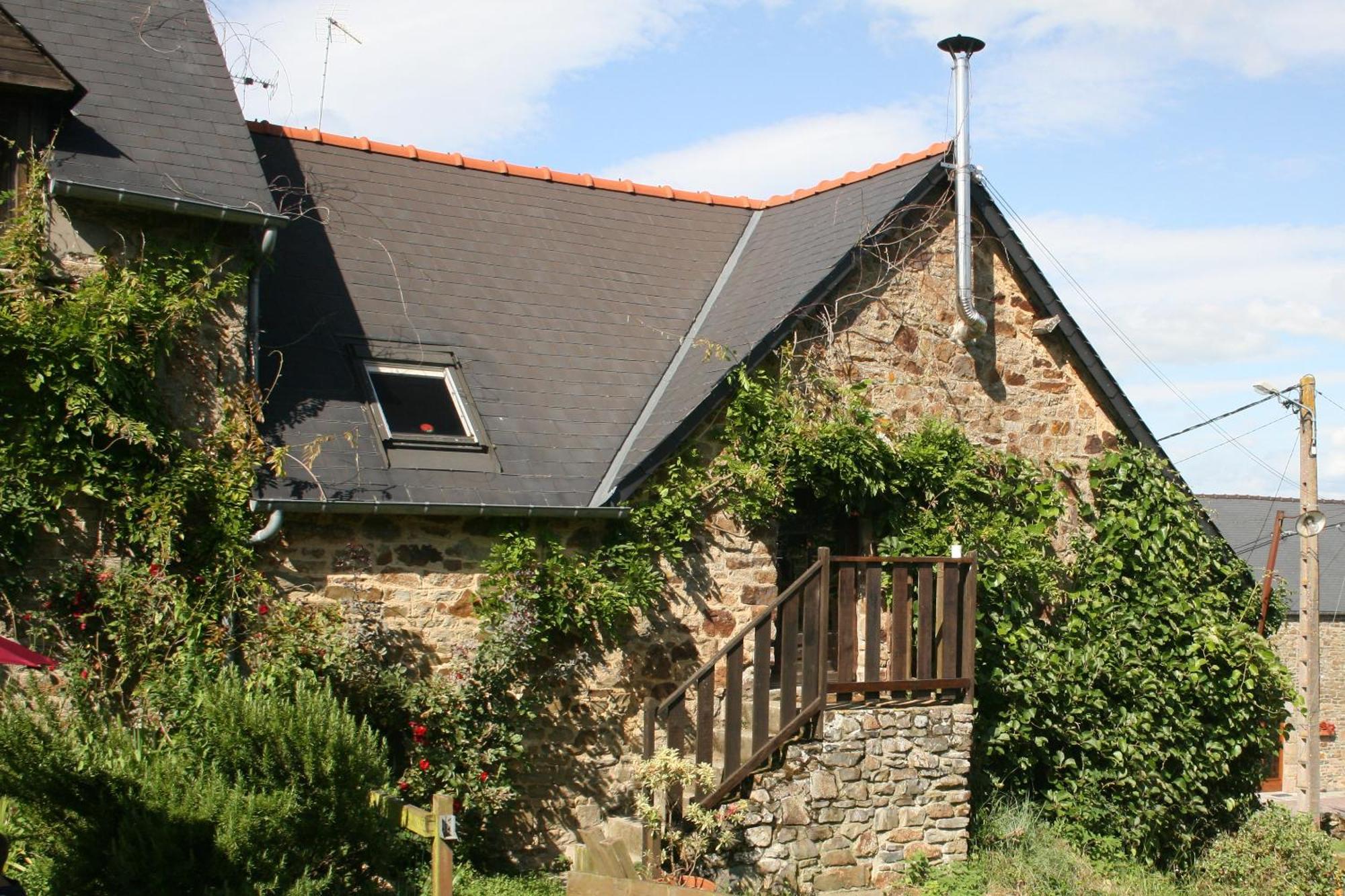 Gites Ferme De La Baie Roz-sur-Couesnon Camera foto